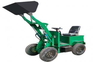 微型电动装载机 多功能小型电动铲车  四驱电动装载机