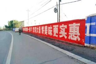 黄南乡镇广告牌素材黄南农村墙体广告刷墙广告
