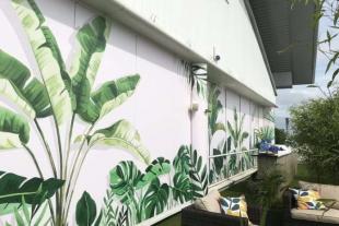 张家界墙面彩绘, 张家界文化墙粉刷施工