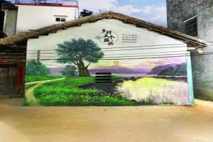 许昌手绘墙画彩绘 许昌新农村建设主题绘画 幼儿园彩绘墙