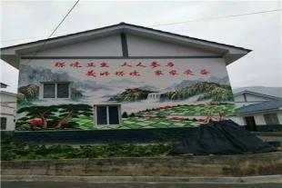 忻州墙体画彩绘,忻州手绘墙画,新农村墙体彩绘