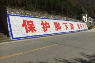 广东农村刷墙广告投放用什么涂料