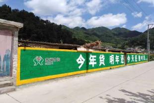 贵州墙体写字广告评估贵州户外墙体喷绘划算合适