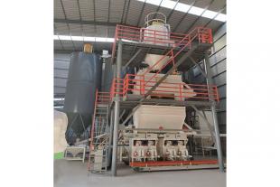 潍坊石膏砂浆设备生产线施工时需要满足的要求