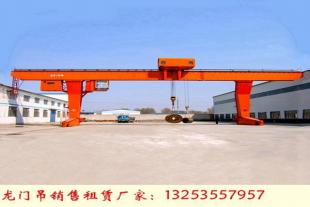 云南曲靖龙门吊销售公司10吨26米单梁门机参数