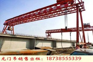 江苏常州龙门吊租赁厂家发往安阳两台80吨龙门吊