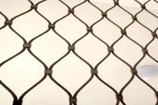 不锈钢绳网 304 316材质 防腐防锈高空防坠落安全网不锈钢护栏网