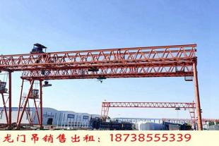 四川巴中龙门吊出租厂家5吨10吨门机主梁形式