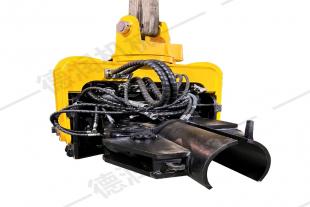 挖掘机液压静压桩头 柴油捶打桩机 建筑工地振动桩锤