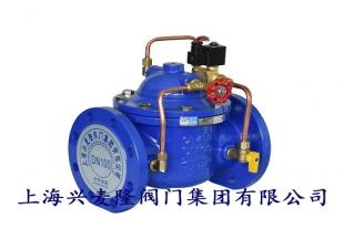 上海兴麦隆 HC600电动控制阀 法兰连接 工业给排水用